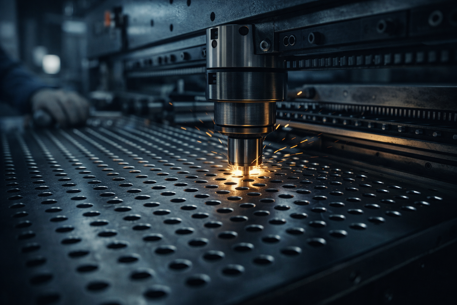 CNC sheet metal punching