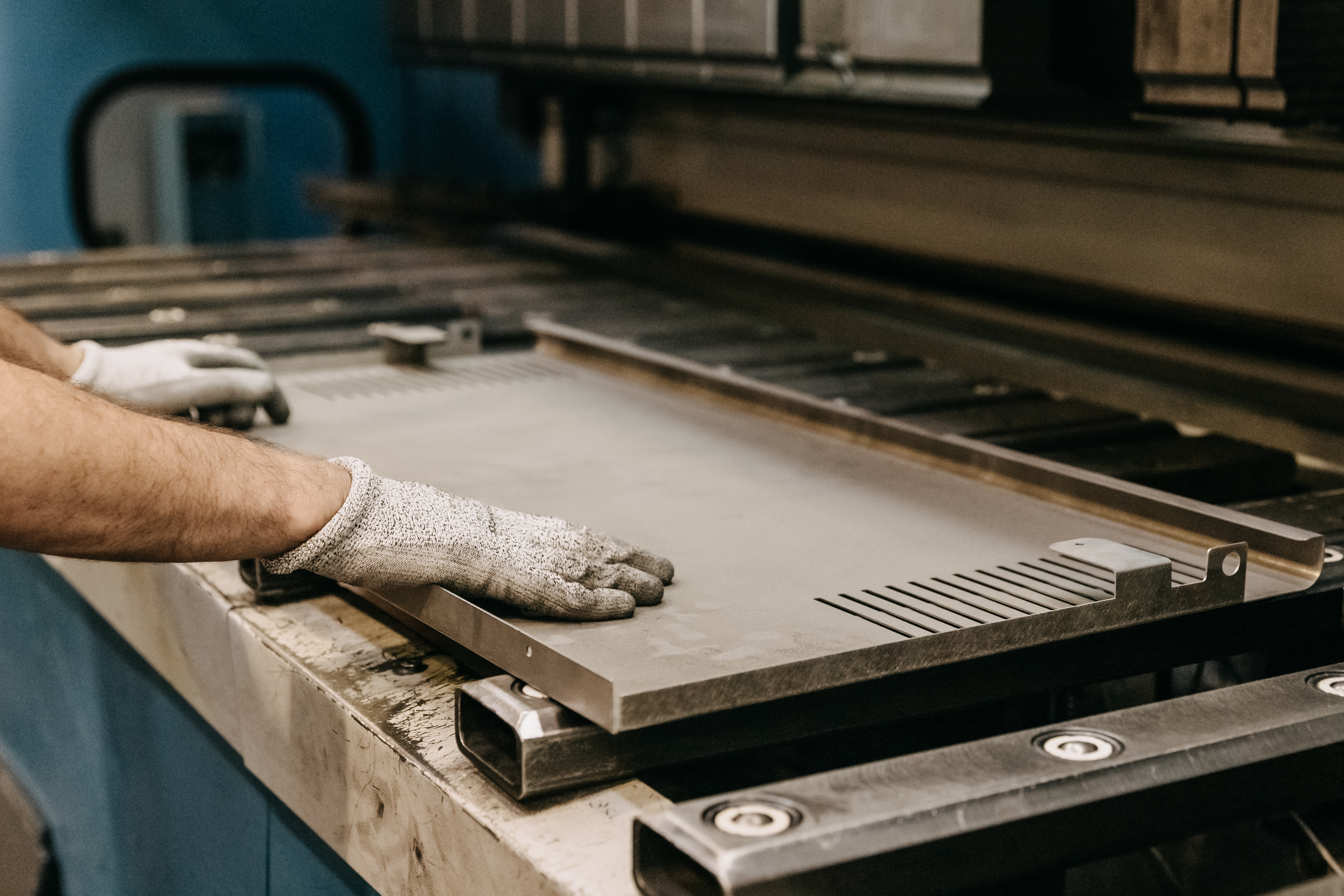 Dettaglio profili piegati