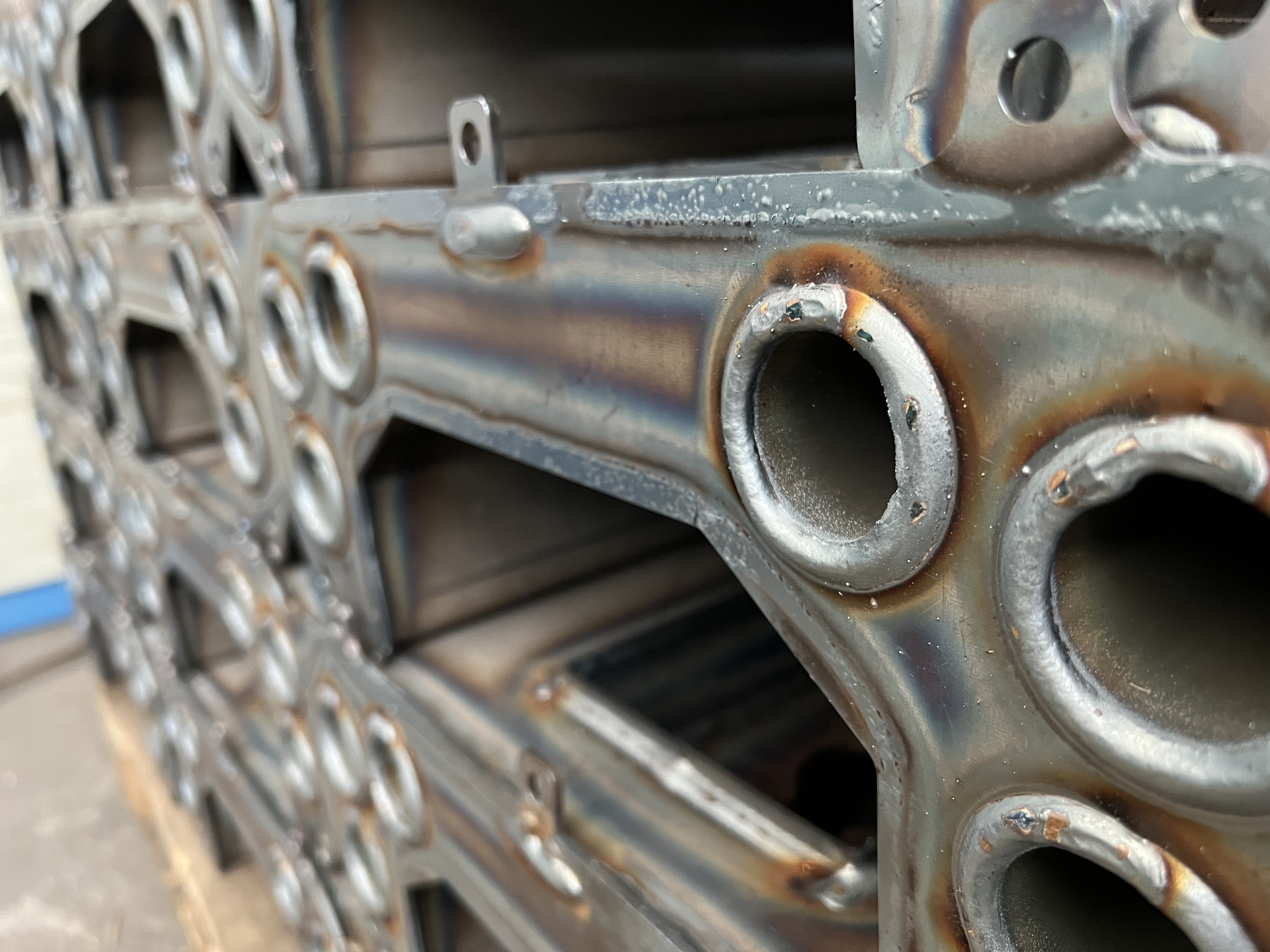 Dettaglio cordone di saldatura