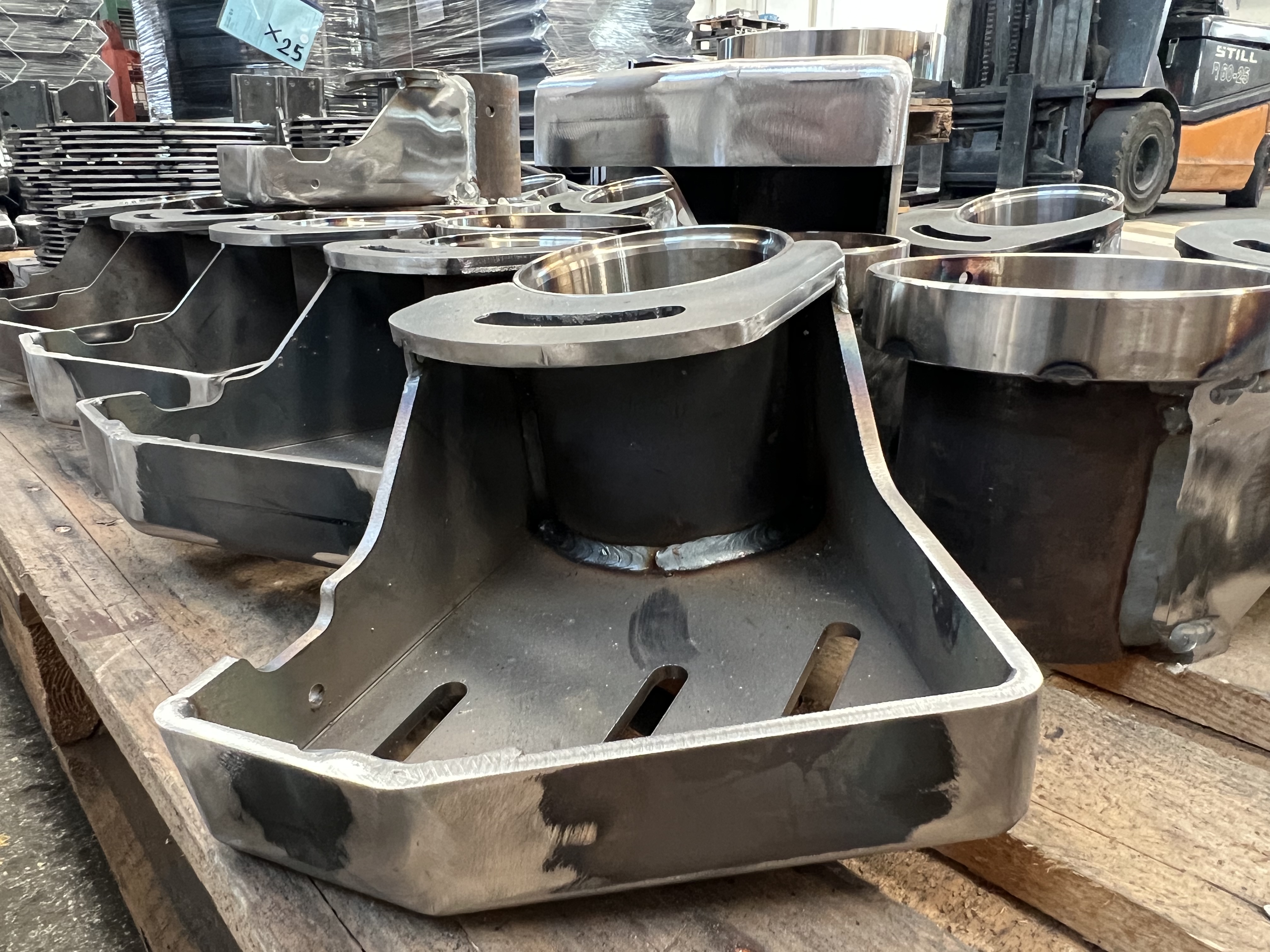 Dettaglio zona saldata